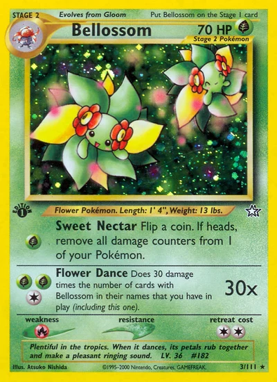Bellossom – Neo Genesis nr 003/111 (Standard)