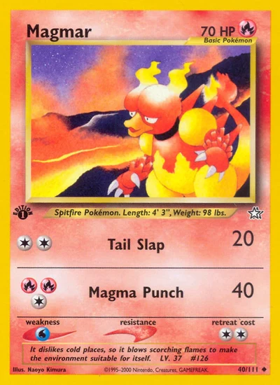 Magmar – Neo Genesis nr 040/111 (Standard)