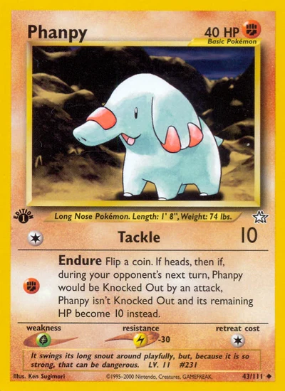 Phanpy – Neo Genesis nr 043/111 (Standard)
