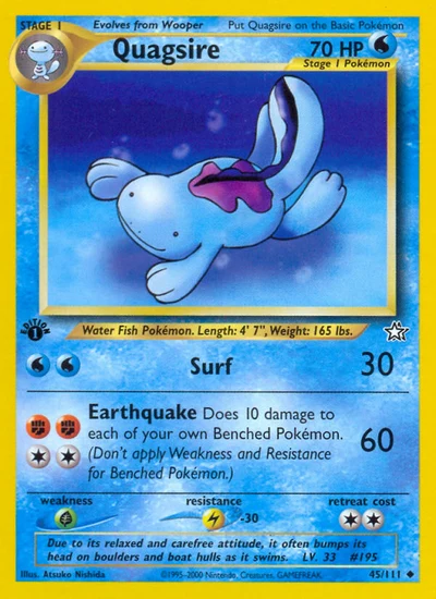 Quagsire – Neo Genesis nr 045/111 (Standard)