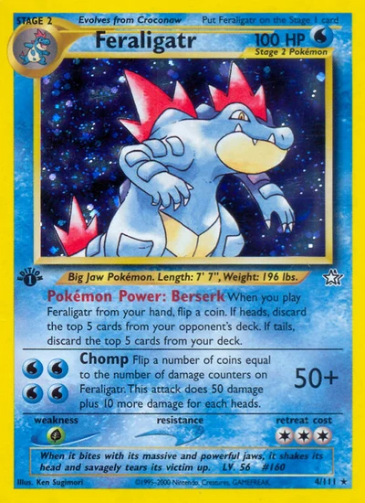 Feraligatr – Neo Genesis nr 004/111 (Standard)