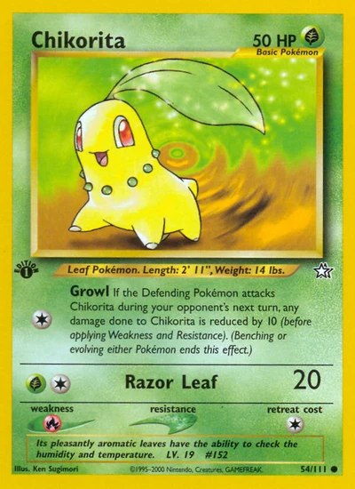 Chikorita – Neo Genesis nr 054/111 (Standard)