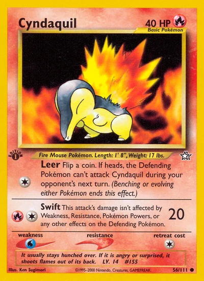Cyndaquil – Neo Genesis nr 056/111 (Standard)