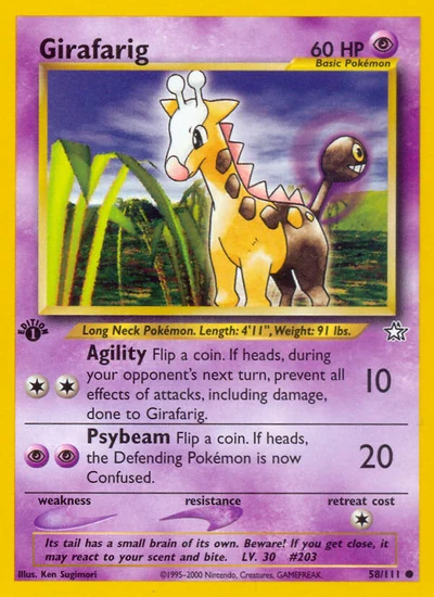 Girafarig – Neo Genesis nr 058/111 (Standard)