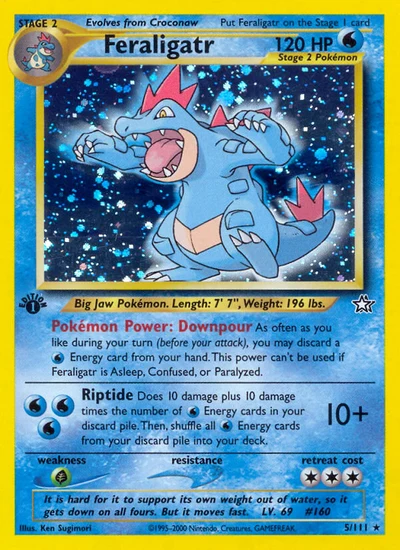 Feraligatr – Neo Genesis nr 005/111 (Standard)