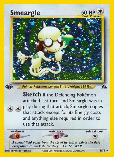 Smeargle – Neo Discovery nr 011/075 (Standard)