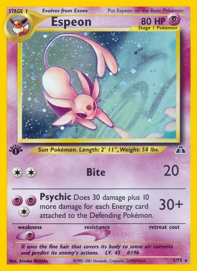 Espeon – Neo Discovery nr 001/075 (Standard)