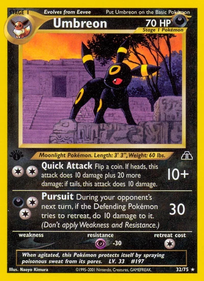 Umbreon – Neo Discovery nr 032/075 (Standard)