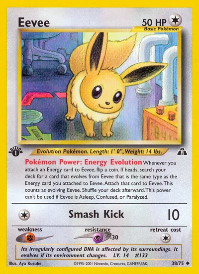 Eevee – Neo Discovery nr 038/075 (Standard)