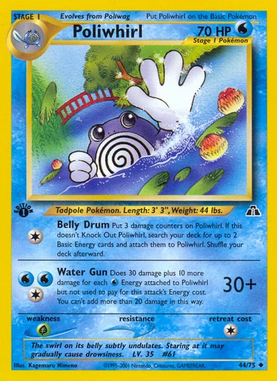 Poliwhirl – Neo Discovery nr 044/075 (Standard)