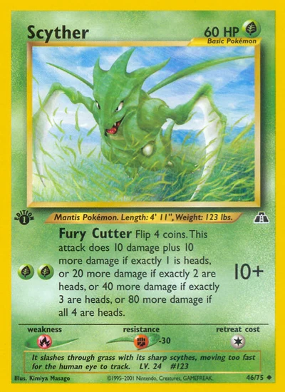 Scyther – Neo Discovery nr 046/075 (Standard)