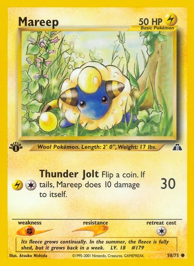 Mareep – Neo Discovery nr 058/075 (Standard)