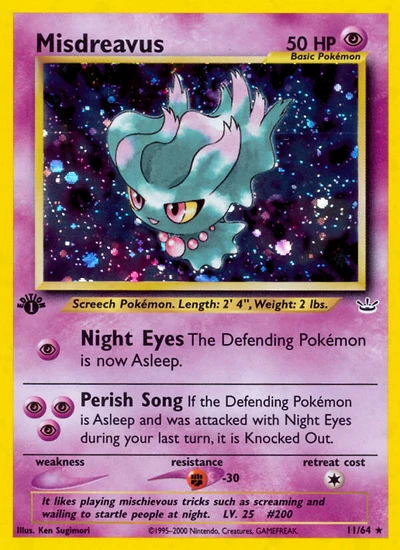 Misdreavus – Neo Revelation nr 011/064 (Standard)