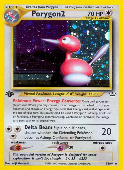 Porygon2 – Neo Revelation nr 012/064 (Standard)
