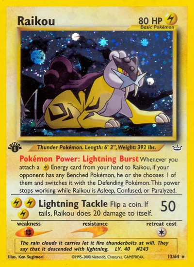 Raikou – Neo Revelation nr 013/064 (Standard)