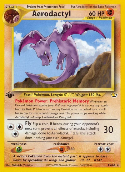 Aerodactyl – Neo Revelation nr 015/064 (Standard)