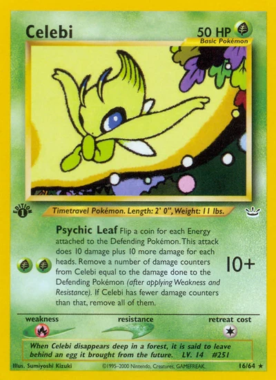 Celebi – Neo Revelation nr 016/064 (Standard)