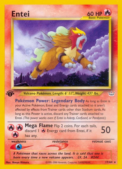 Entei – Neo Revelation nr 017/064 (Standard)