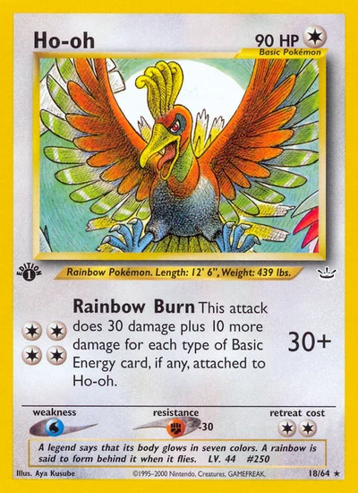 Ho-oh – Neo Revelation nr 018/064 (Standard)