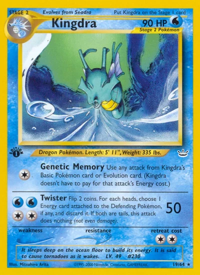 Kingdra – Neo Revelation nr 019/064 (Standard)