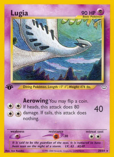 Lugia – Neo Revelation nr 020/064 (Standard)