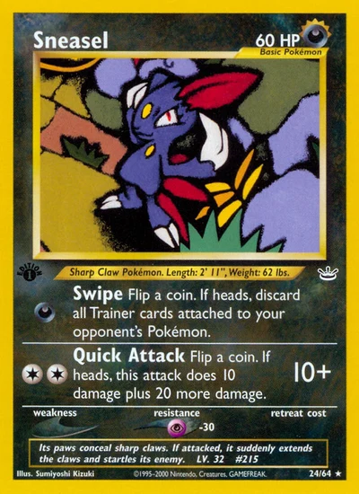 Sneasel – Neo Revelation nr 024/064 (Standard)