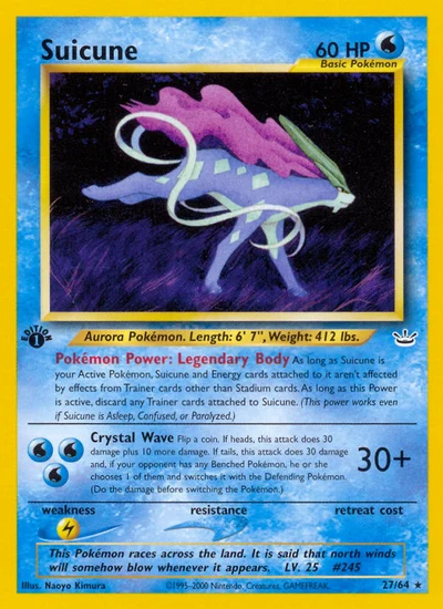 Suicune – Neo Revelation nr 027/064 (Standard)