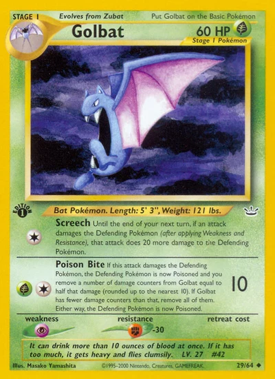 Golbat – Neo Revelation nr 029/064 (Standard)