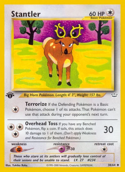 Stantler – Neo Revelation nr 038/064 (Standard)