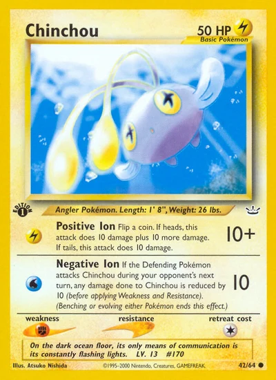 Chinchou – Neo Revelation nr 042/064 (Standard)
