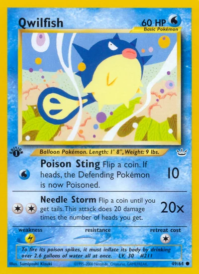 Qwilfish – Neo Revelation nr 049/064 (Standard)