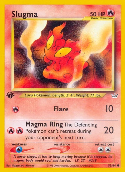 Slugma – Neo Revelation nr 053/064 (Standard)