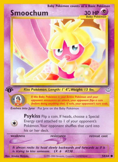 Smoochum – Neo Revelation nr 054/064 (Standard)