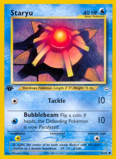 Staryu – Neo Revelation nr 056/064 (Standard)