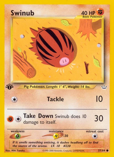 Swinub – Neo Revelation nr 057/064 (Standard)