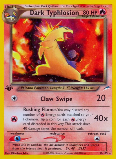 Dark Typhlosion – Neo Destiny nr 010/105 (Standard)