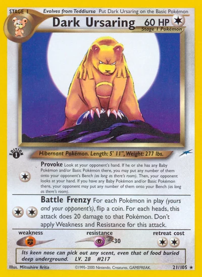 Dark Ursaring – Neo Destiny nr 021/105 (Standard)