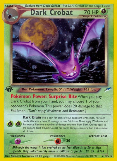 Dark Crobat – Neo Destiny nr 002/105 (Standard)