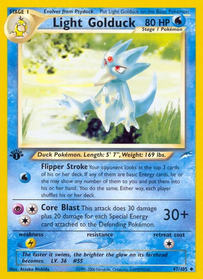 Light Golduck – Neo Destiny nr 047/105 (Standard)