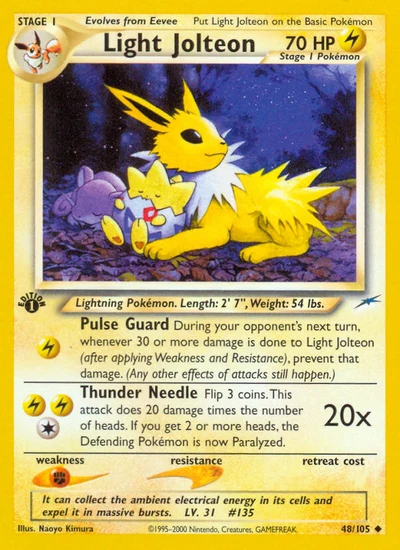Light Jolteon – Neo Destiny nr 048/105 (Standard)