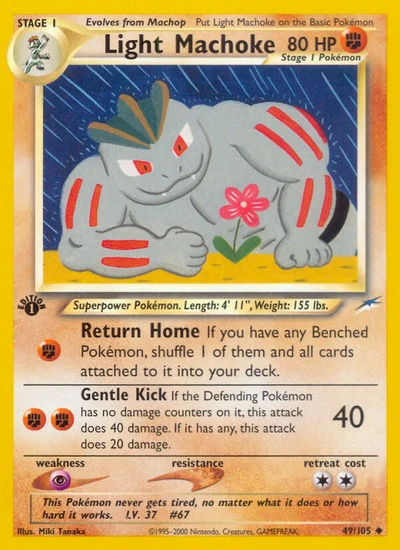 Light Machoke – Neo Destiny nr 049/105 (Standard)