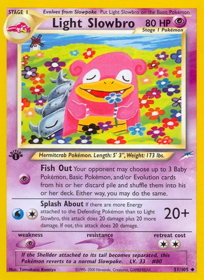 Light Slowbro – Neo Destiny nr 051/105 (Standard)