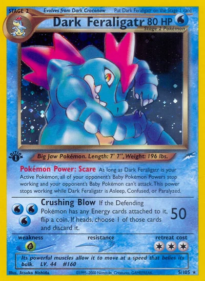 Dark Feraligatr – Neo Destiny nr 005/105 (Standard)