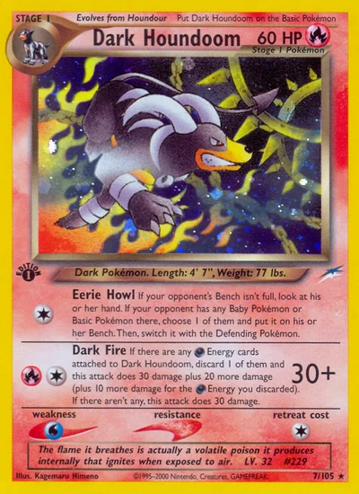 Dark Houndoom – Neo Destiny nr 007/105 (Standard)