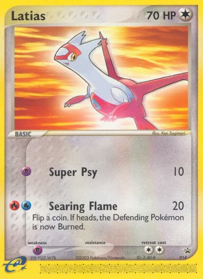 Latias – Nintendo Black Star Promos nr 014 (Standard)