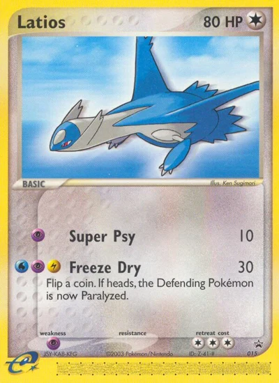 Latios – Nintendo Black Star Promos nr 015 (Standard)
