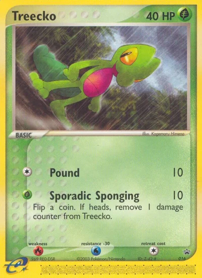 Treecko – Nintendo Black Star Promos nr 016 (Standard)