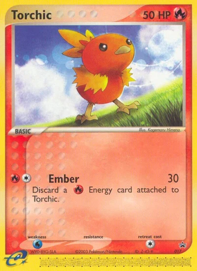 Torchic – Nintendo Black Star Promos nr 017 (Standard)