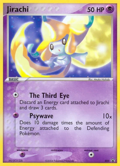 Jirachi – Nintendo Black Star Promos nr 021 (Standard)