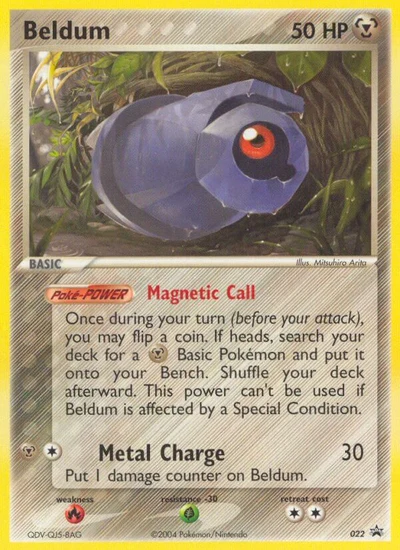 Beldum – Nintendo Black Star Promos nr 022 (Standard)